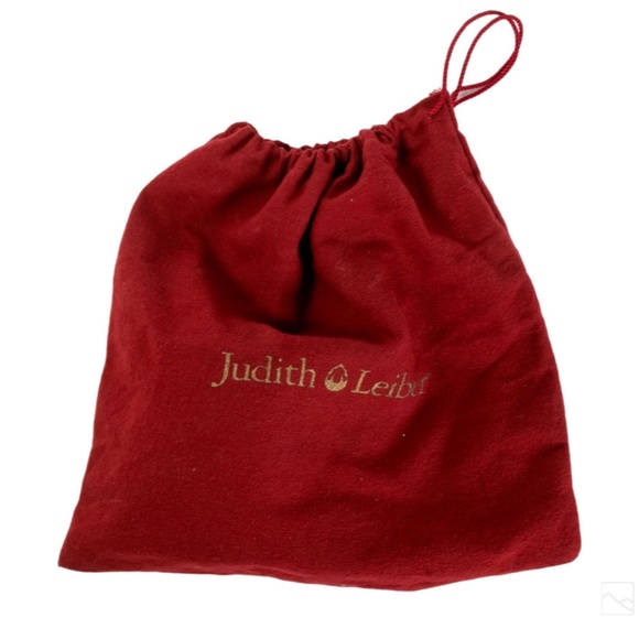 Judith Leiber Crystals Embellished Gilt Box Purse - Picture 8 of 8